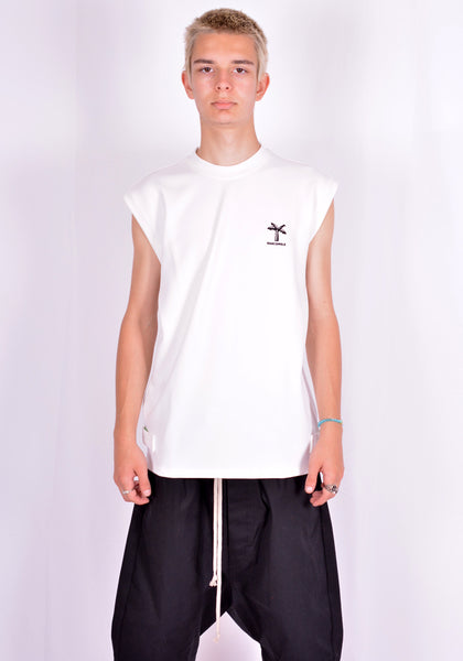 GUACAMOLE 20-2005-WHT RASH GUARD/TANKTOP WHITE | DOSHABURI Online Shop