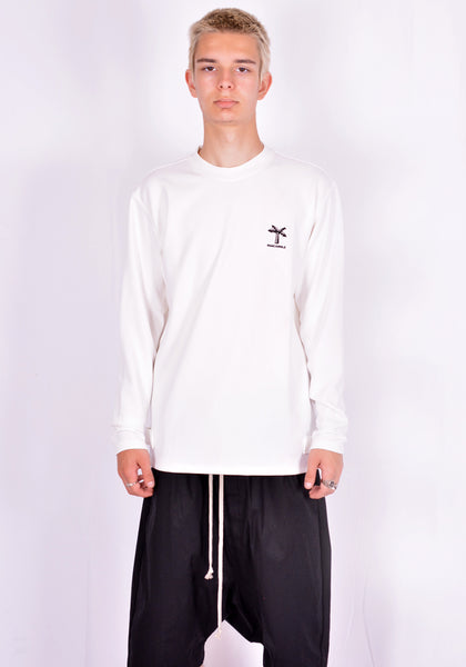 GUACAMOLE 20-2006-WHT RUSH GUARD LONG SLEEVE T-SHIRT WHITE