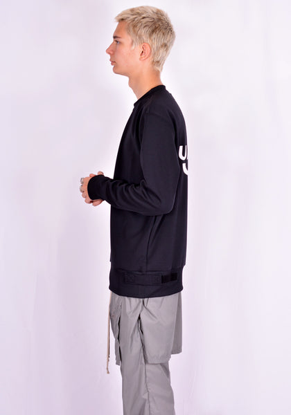 GUACAMOLE 20-4006-BLK BLACK LONG SLEEVE TOP BLACK | DOSHABURI Online Shop