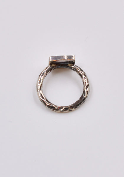 GUIDI G-AN02 SILVER SQUERE RING | DOSHABURI Online Shop