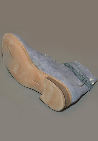 IS BY INDIVIDUAL SENTIMENTS MENS 5 HOLE LEATHER BOOTS BLUE-GREY - DOSHABURI Shop