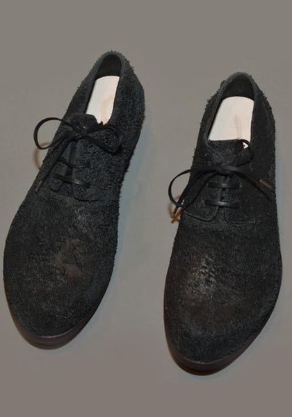 IS BY INDIVIDUAL SENTIMENTS UNISEX LEATHER DERBY SHOES BLACK - DOSHABURI Shop