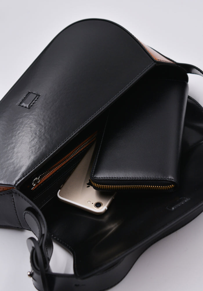 KIKO KOSTADINOV TRIVIA LEATHER BAG ABYSS | gulatilaw.com