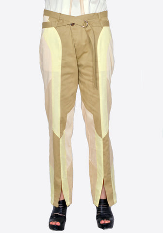 KIKO KOSTADINOV KKWSS22T02 DAINTREE PANELLED TROUSER PINE/MULTI | DOSHABURI Online Shop