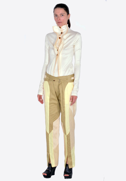 KIKO KOSTADINOV KKWSS22T02 DAINTREE PANELLED TROUSER PINE/MULTI | DOSHABURI Online Shop