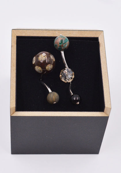 KNWLS x PANCONESI AO183648 GALAX MEDIUM RING M/L SS2 2| DOSHABURI Online Shop