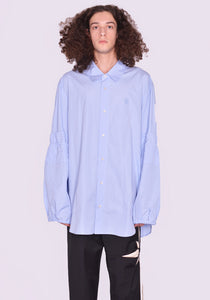 KUSIKOHC KUF2MS02AP-TE572.444 OVERFIT SHIRT CIELO FW22 | DOSHABURI Online Shop