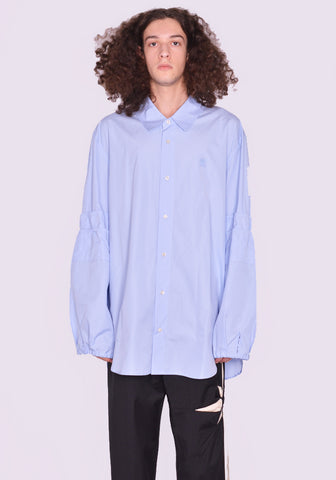 KUSIKOHC KUF2MS02AP-TE572.444 OVERFIT SHIRT CIELO FW22 | DOSHABURI Online Shop