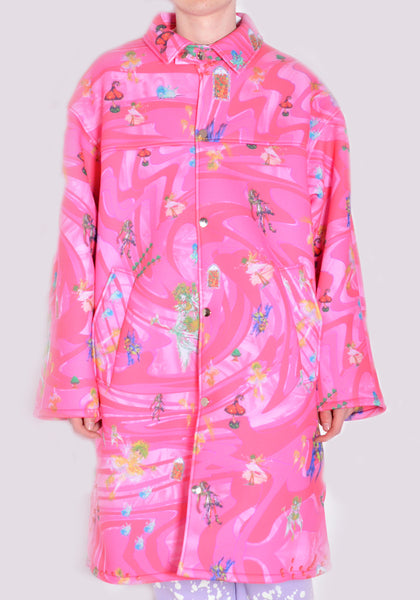 LIBERAL YOUTH MINISTRY LYM01C101 SCUBA SWEAT COAT PINK FAIRY SS22 | DOSHABURI Online Shop