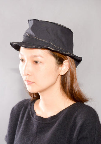 m.a+ by Maurizio Amadei SMALL SPIRAL HAT BLACK w/SILVER-DOSHABURI Shop