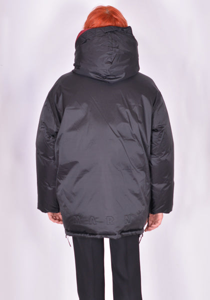 MARNI PIMU0012Z0 RIPSTOP NYLON DOWN JACKET BLACK FW21 | DOSHABURI Online Shop