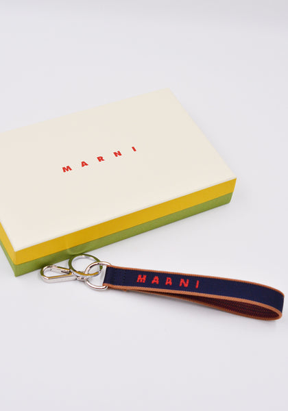 MARNI PCMI0015A1 P4602 ZO195 JACQUARD KEYRING FW22 | DOSHABURI Online Shop