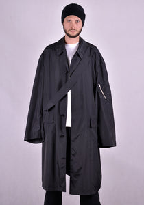 RANDOM IDENTITIES ランダムアイデンティティーズ通販 SATIN OVERCOAT