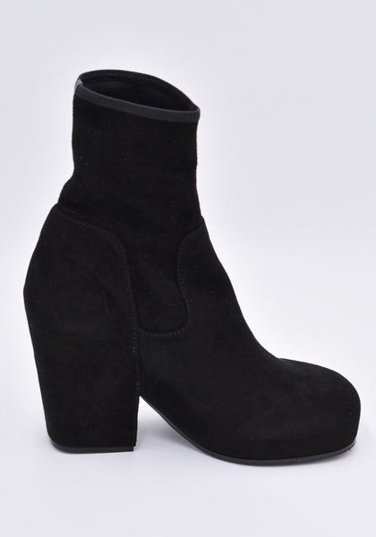 RANDOM IDENTITIES BOOT-03 SUEDE BOOTS BLACK | DOSHABURI Online Shop