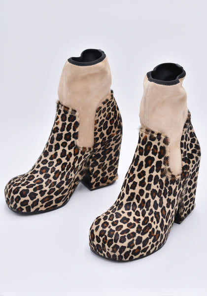 RANDOM IDENTITIES BOOT-03 LEOPARD BOOTS | DOSHABURI Online Shop