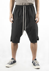 RICK OWENS RU21S6383 TE 09 BLACK BASKET SWINGER SHORTS BLACK 2021SS | DOSHABURI Online Shop