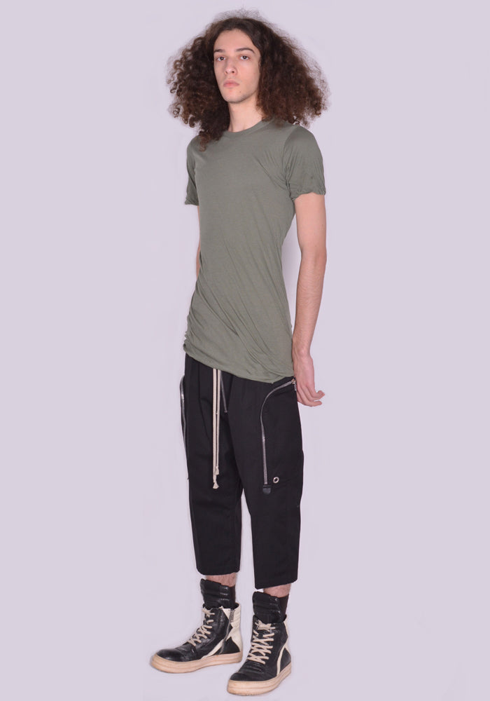 Rick Owens Giacca In Pelle Cropped Jumbo Bauhaus Stooges