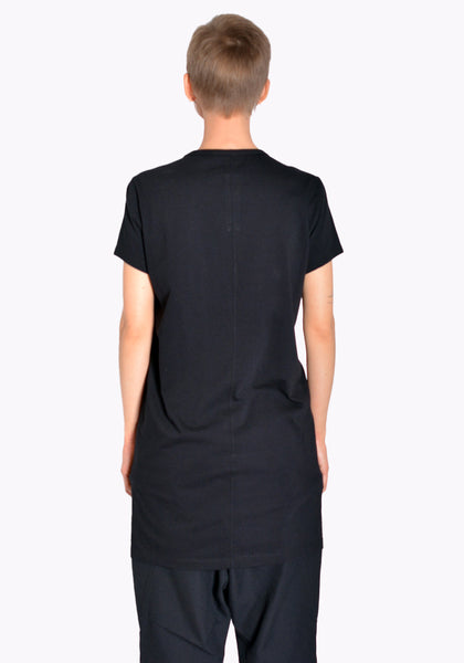 RICK OWENS RP02B6203 JA 15 LEVEL T-SHIRT BLACK FW22 | DOSHABURI Online Shop