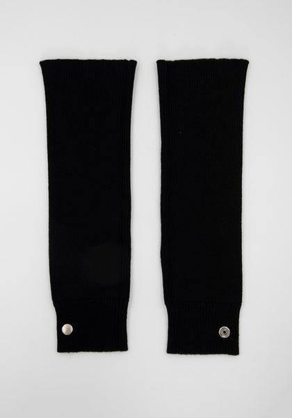 RICK OWENS RO02B6485 WSBR 09 KNITTED TUBE GLOVE BLACK FW22 | DOSHABURI Online Shop