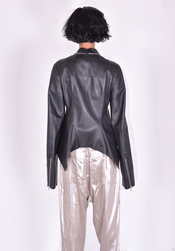 希少】Rick Owens ラムレザーブルゾン PEARL リック オウエンス通販