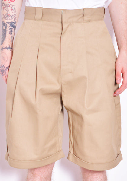 SHINYA KOZUKA DICKIES 2201SK85 SLIGHT BAGGY SHORTS BEIGE SS22 | DOSHABURI Online Shop