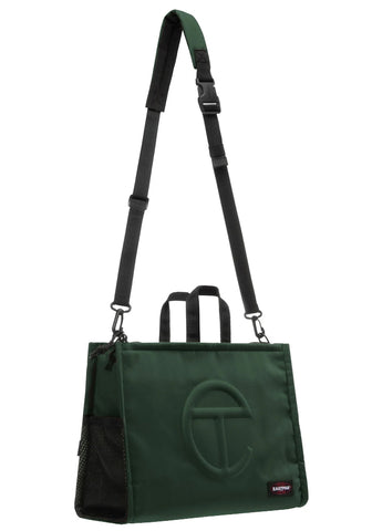 TELFAR x EASTPAK EK0A5BBF2A51 MEDIUM SHOPPER BAG DARK OLIVE SS23 | DOSHABURI Online Shop