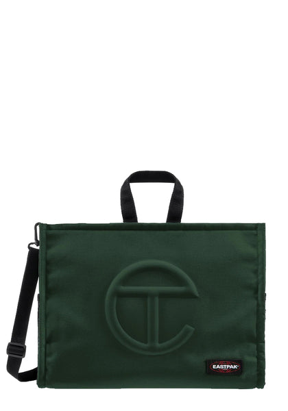 TELFAR x EASTPAK EK0A5BBF2A51 MEDIUM SHOPPER BAG DARK OLIVE SS23 | DOSHABURI Online Shop