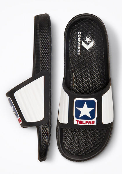 TELFAR x CONVERSE 172316C ALL STAR SLIDE SANDALS BLACK | DOSHABURI Online Shop