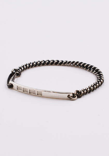 WERKSTATT MÜNCHEN M2653 SILVER BRACELET SNAP LINK | DOSHABURI Online Shop