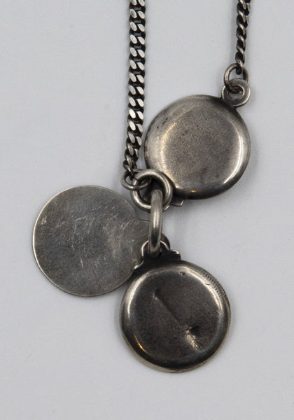 WERKSTATT MÜNCHEN M3005 NECKLACE HIDDEN PLATE SILVER | DOSHABURI Online Shop