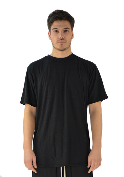 YUIKI SHIMOJI OVERSIZE T-SHIRT BLACK - DOSHABURI Shop