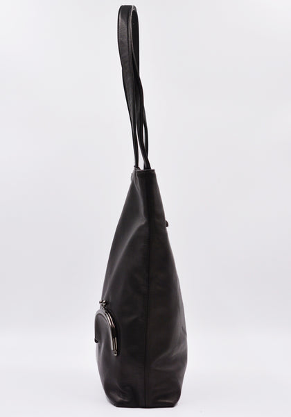 YOHJI YAMAMOTO DISCORD DG-I05-709-1-02 CRASP TOTE BAG BLACK | DOSHABURI Online Shop
