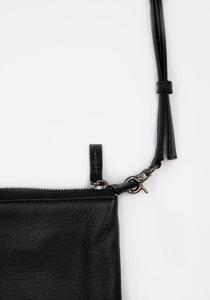 YOHJI YAMAMOTO DISCORD DA-I96-790 TRIPLE CLUTCH SHOULDER BAG BLACK | DOSHABURI Online Shop