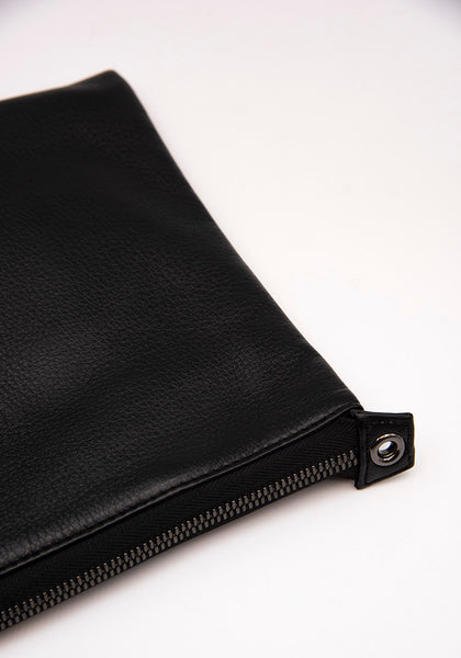 YOHJI YAMAMOTO DISCORD DA-I96-790 TRIPLE CLUTCH SHOULDER BAG BLACK | DOSHABURI Online Shop