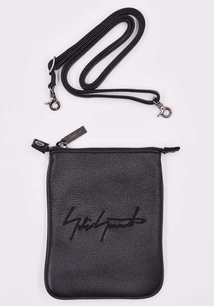 YOHJI YAMAMOTO DISCORD DA-I97-790 SHOULDER POUCH BLACK | DOSHABURI Online Shop