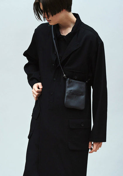 YOHJI YAMAMOTO DISCORD DA-I97-790 SHOULDER POUCH BLACK | DOSHABURI Online Shop